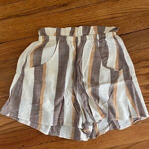 Striped Women's Shorts
